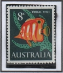 Stamps Australia -  Peces Coralinos