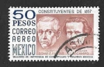 Sellos de America - Mxico -  C451 - Valentín Gómez Faria y Melchor Ocampo