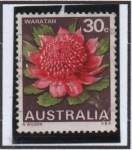 Stamps Australia -  Waratah, Nueva Gales d' Sur