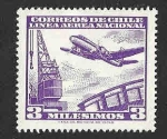 Stamps Chile -  C224 - Avión 