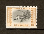Stamps Costa Rica -  Ingenio azucarero