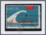 Stamps Australia -  EXPO'70 Pabellón d' Australia