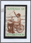 Stamps Australia -  Trabajador en un taller Protejido