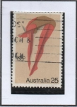 Stamps Australia -  Olimpicos d' Montreal (Natación)