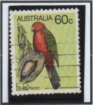 Stamps Australia -  Pajaros Australianos: Loro King