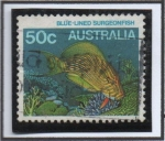 Stamps Australia -  Surgonfish Boreada d`Azul