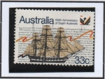 Stamps Australia -  Velero Buffalo