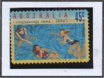 Stamps Australia -  Real Sociedad d' Socorrismo: Educacion