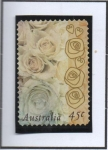 Stamps Australia -  Rosas d' Champan