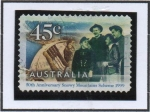 Stamps Australia -  Carpinteros Alemanes en la Isla Doble Dan