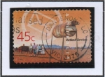 Stamps Australia -  servicios Outback: Servicio Postal