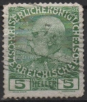 Stamps Austria -  Emperador Franz Joset