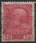 Stamps Austria -  Emperador Franz Joset