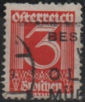 Stamps Austria -  Cifras