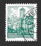 Sellos de Europa - Alemania -  536 - Castillo de Wartburg (DDR)