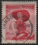 Stamps Austria -  Indumentaria d' Mujer: Tyrol