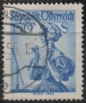 Stamps Austria -  Indumentaria d' Mujer: Viena