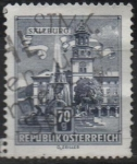 Stamps Austria -  Edificios y Ciudades: Salzburg