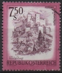 Stamps Austria -  Ciudades d' Austria: Hohensalzburg