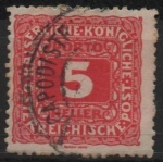 Stamps Austria -  Cifras