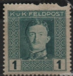 Stamps Austria -  Emperador Karl I