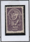 Stamps Austria -  Alegoria d' l' Republica