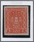 Stamps Austria -  Simbología d' l' Ciencias