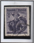 Stamps Austria -  Indumentaria d' Mujer: Salzburg