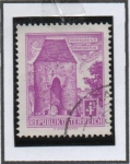 Stamps Austria -  Edificios y Ciudades: Puerta Hainburg