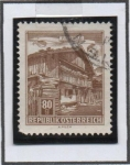 Stamps Austria -  Edificios y Ciudades: Pinzgau