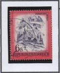 Stamps Austria -  Ciudades d' Austria: Lindauer Hutte