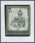 Stamps Austria -  Ciudades d' Austria: Burg Falkenstein