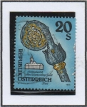 Stamps Austria -  Monasterio d' Admont: Crosier, Fiecht