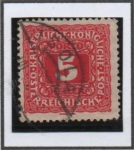 Stamps Austria -  Cifras