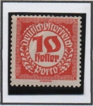 Stamps Austria -  Cifras