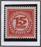 Stamps Austria -  Cifras