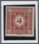 Stamps Austria -  Cifras