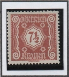 Stamps Austria -  Cifras