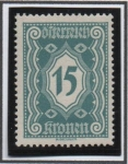 Stamps Austria -  Cifras