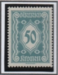 Stamps Austria -  Cifras
