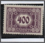 Stamps Austria -  Cifras