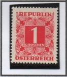 Stamps Austria -  Cifras