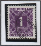 Stamps Austria -  Cifras