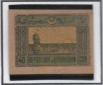 Stamps Asia - Azerbaijan -  Agricultor al Atardecer