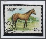 Sellos de Asia - Azerbaiy�n -  Caballos: Shown