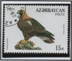 Stamps Azerbaijan -  Aves Rapaces: Aguila heliaca