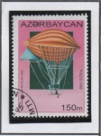 Stamps Azerbaijan -  Globos y Dirigibles: Motorized