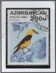 Stamps Azerbaijan -  Pajaros: Oriolus orilus