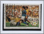 Stamps Azerbaijan -  Championshisps: Italia-Brasil