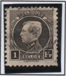 Stamps Belgium -  Rey Alberto I